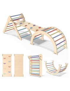 Conjunto de Escalada Montessori Cmfydaily 5 en 1 para Bebés