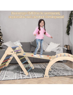 Conjunto de Escalada Montessori Cmfydaily 5 en 1 para Bebés 2