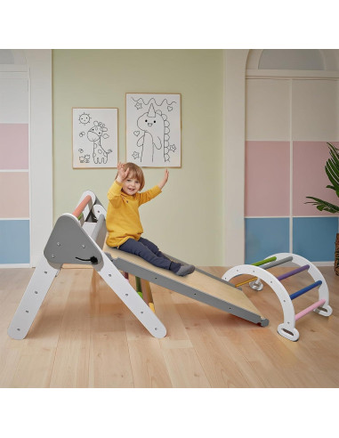 Conjunto de Escalada Triangular Avrlp 7 en 1 para Niños