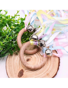 Cometa de Mano TANOFAR Montessori | Juguete Sensorial de Madera 2