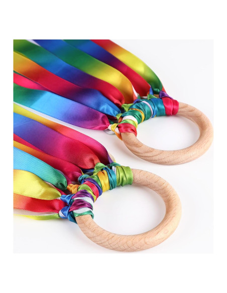 Cometa de Madera Arcoíris MEROCO KKB018-2 Juguete Sensorial