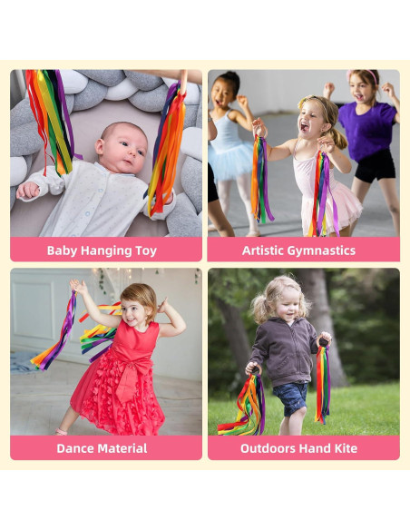 Cometa de Madera Arcoíris MEROCO KKB018-2 Juguete Sensorial