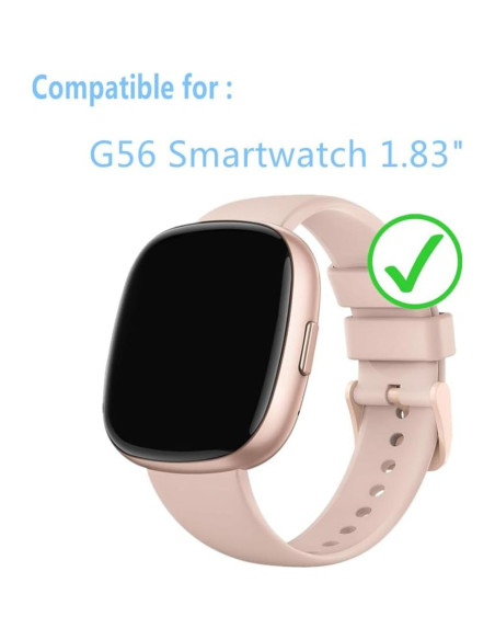 Protector de Pantalla Aemus para Reloj G56 1.83" TPU 6 Pzas