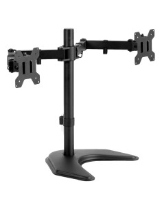 Soporte Doble VIVO STAND-V002F para 2 Monitores 27"