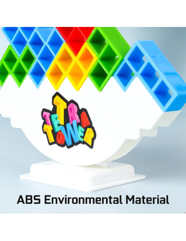 Juego de Bloques de Apilamiento ALKISTA 32 Pcs para 2 Jugadores