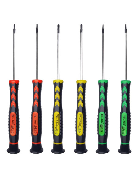 Juego de Destornilladores M-jump 6 Piezas Magnéticos Antideslizantes