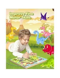 Laberinto Magnético de Colores y Números Airbition 29.5cm 2