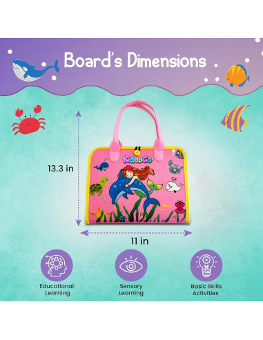 Bolsa de Libro Ocupado para Niños Nangong Kangnai - Actividades Interactivas 2-7 Años