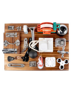 Tablero Ocupado 20-en-1 Canuan - Juguete Educativo para Niños