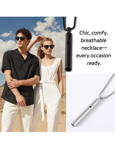 Collar de Respiración Anti Fumar AD ADASTONE - Alivio de Ansiedad