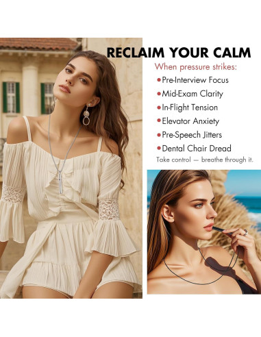 Collar de Respiración Anti Fumar AD ADASTONE - Alivio de Ansiedad