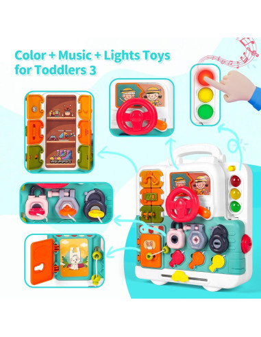 Juguetes Montessori InnovTools Tablero Ocupado 0-3 Años