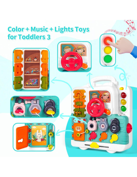 Juguetes Montessori InnovTools Tablero Ocupado 0-3 Años