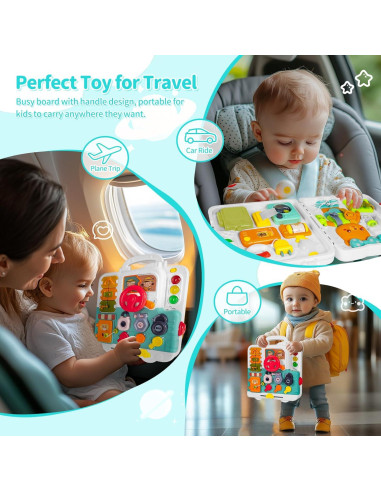 Juguetes Montessori InnovTools Tablero Ocupado 0-3 Años