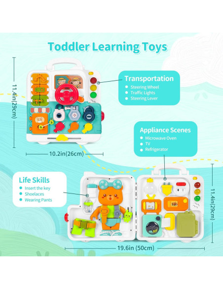 Juguetes Montessori InnovTools Tablero Ocupado 0-3 Años