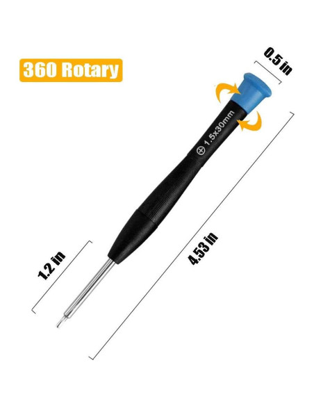 Juego de Destornilladores 17 Piezas Endlanoo - Acero Inoxidable
