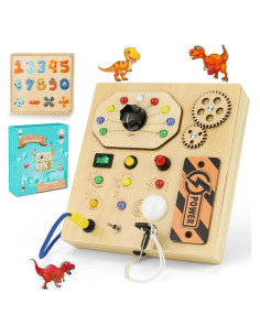 Tablero Ocupado Montessori JAMIEWIN Doble Cara 17.78x16.51cm