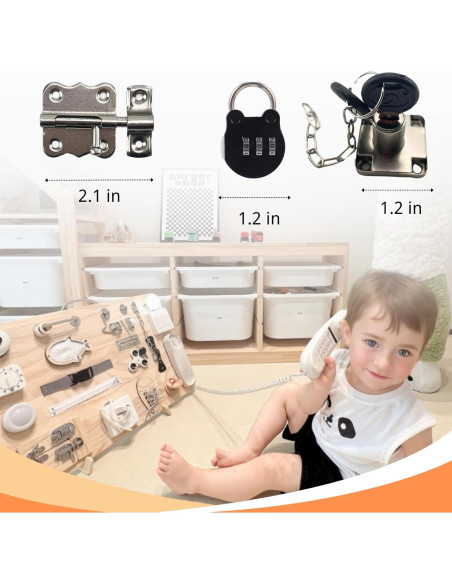 5 Piezas Accesorios de Tablero Ocupado POTATOMATO - Juguetes Montessori