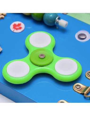 Tablero Ocupado Montessori YIBAI Azul para Habilidades Motoras