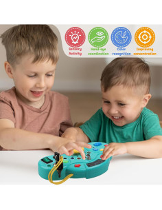 Tablero Ocupado Montessori Foshan 7.6x7.6cm con Luz LED 2