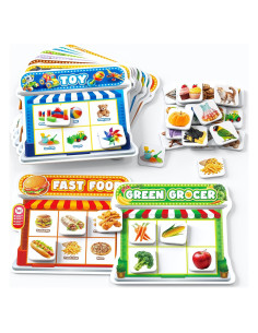 Juego de Clasificación Magnética Coogam para Niños 3-8 Años