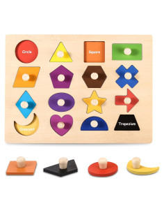 Rompecabezas de Madera YOU & XI para Niños 3-6 Años