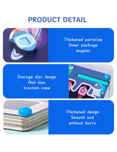 Rompecabezas Magnético de Alfabeto Montessori 0.6 kg 2