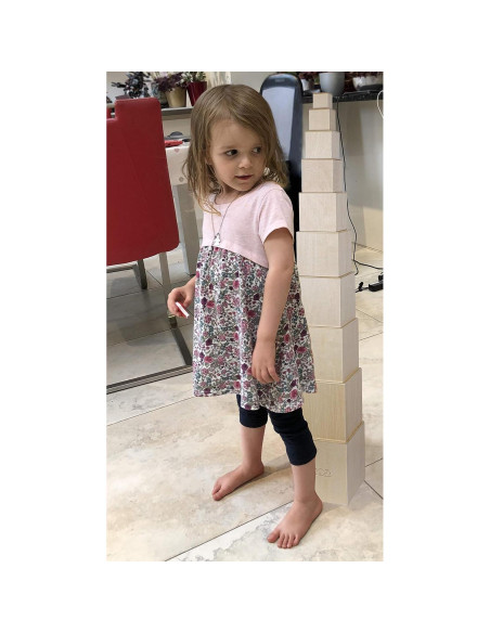 Cajas de Apilamiento de Madera TOWO - Juguetes Montessori 10 Piezas