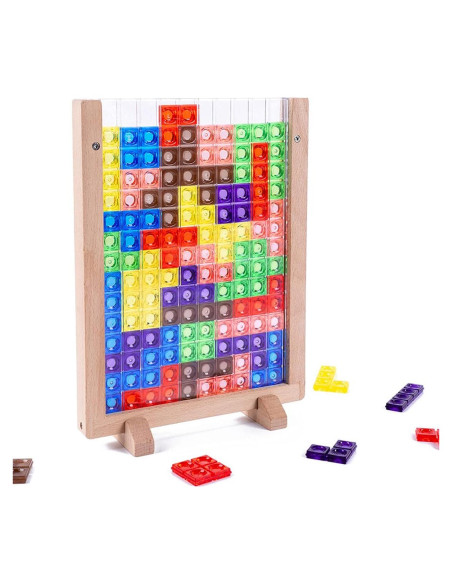 Rompecabezas de Bloques de Madera Twood 42 Piezas Educativo