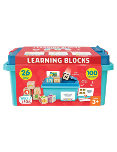 Bloques de Aprendizaje Chuckle & Roar - Alfabeto y Tarjetas - 3+ Años