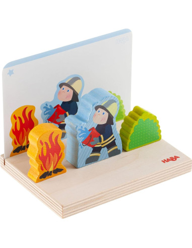 Juguete de Apilamiento HABA Brigada de Bomberos 0.54 kg