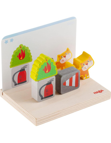 Juguete de Apilamiento HABA Brigada de Bomberos 0.54 kg