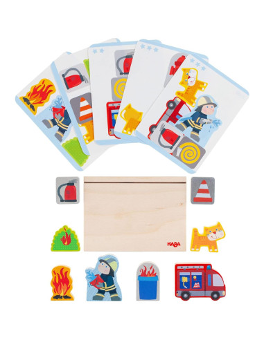 Juguete de Apilamiento HABA Brigada de Bomberos 0.54 kg