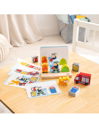 Juguete de Apilamiento HABA Brigada de Bomberos 0.54 kg