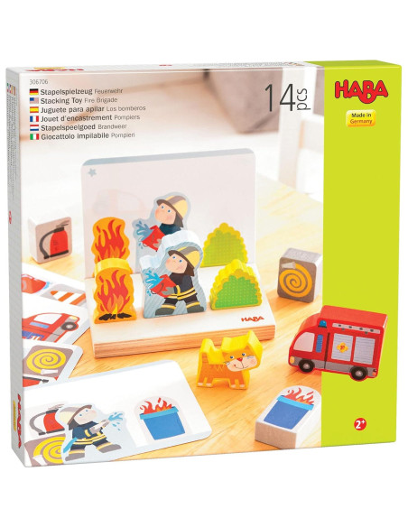 Juguete de Apilamiento HABA Brigada de Bomberos 0.54 kg