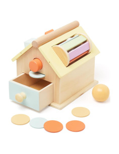 Juguetes Montessori de Madera WOODENFUN 4-en-1 para Niños