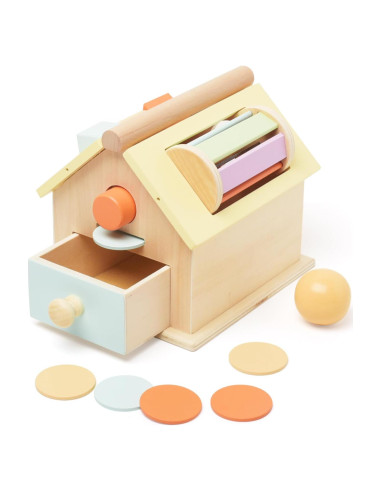 Juguetes Montessori de Madera WOODENFUN 4-en-1 para Niños
