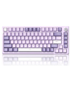 Teclado Mecánico MageGee SKY81 75% RGB Violeta Personalizado