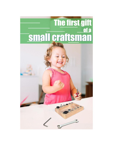 Juego de Tablero de Destornillador Deartisan 17 Pcs 12 Agujeros