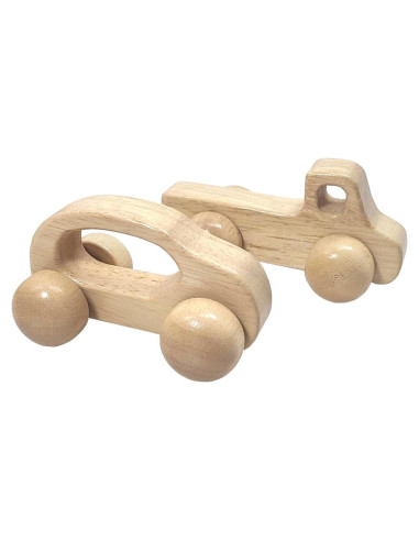 Juego de empuje y tirón de madera para niños - Aventura