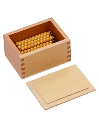 Barras de Cuentas Doradas de 10 Elite Montessori 45