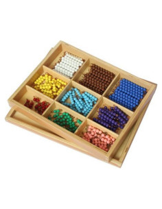 Tablero de Ajedrez Montessori Elite - 180 Piezas Multicolor
