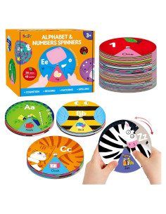 Juego Educativo de Aprendizaje ABC SpriteGru - 36 Tarjetas