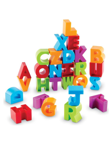 Bloques de Letras Learning Resources 36 Piezas Motricidad Fina