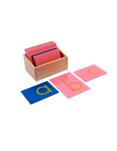 Materiales Montessori Letras de Papel de Lija - Adena L010 2