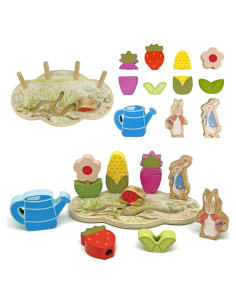 Apilador de Actividades de Madera Kids Preferred Peter Rabbit