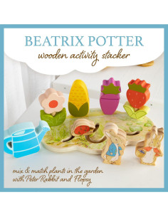 Apilador de Actividades de Madera Kids Preferred Peter Rabbit 2