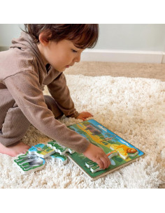 Rompecabezas de Madera Grandes Descubrimientos - Animales de Granja 2