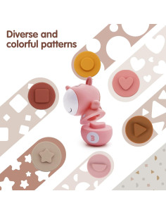 Juguete de Aprendizaje Nueplay Set de Bolos 6 Figuras Animales 2