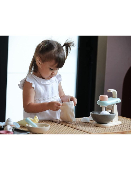 Batidora de Pie de Madera PlanToys para Niños 2+